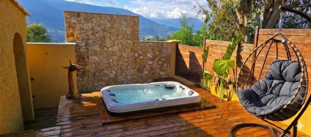 Casa Milesa : spa et vue sur les montagnes, love room à Nice