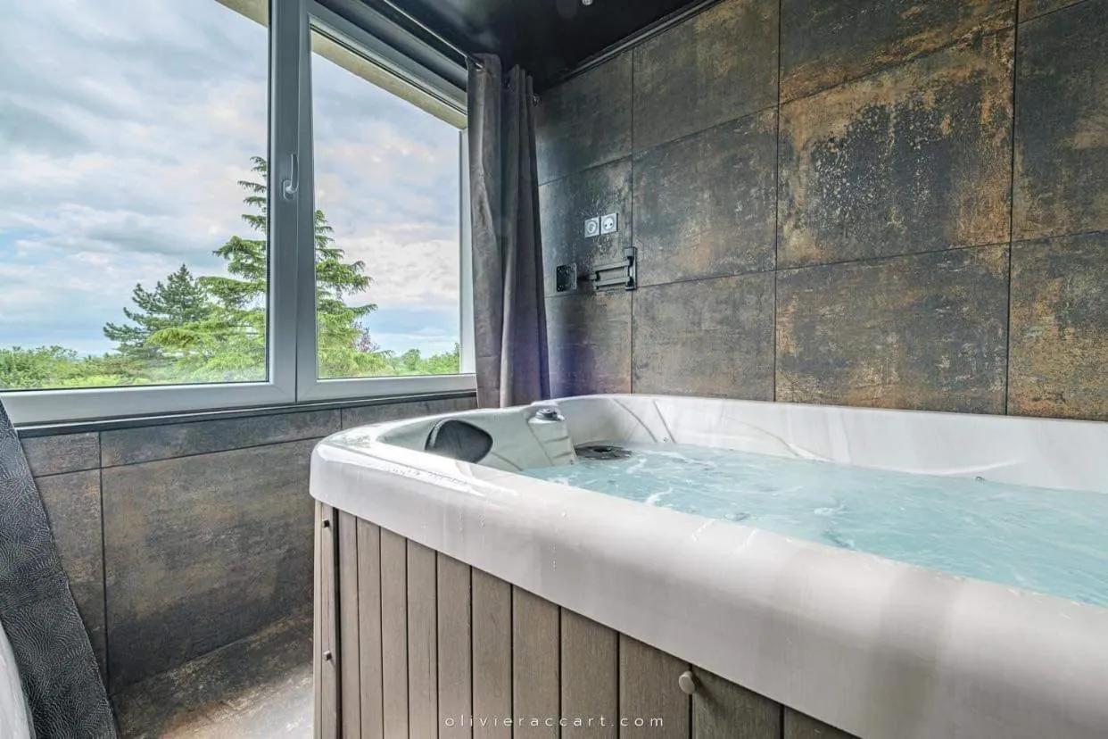 La Mascrabière : bain à remous face à la vue, love room à Albi