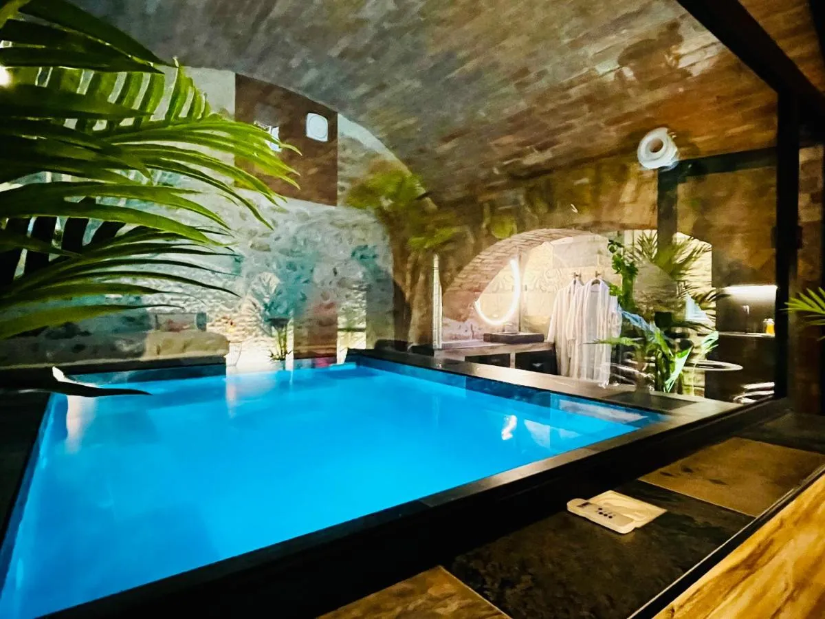 Le Secret de Valence : piscine intérieure privée, love room à Valence